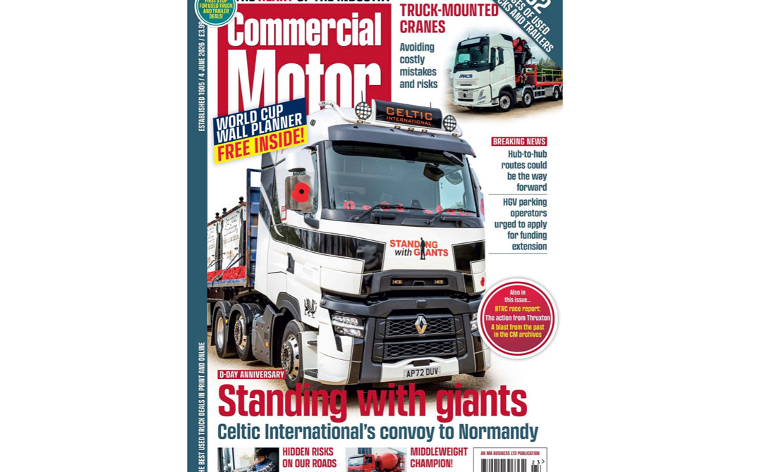 Dave Millard Featured In Commercial Motor June 2026