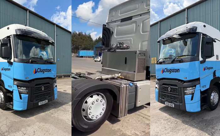 Another new Renault T truck - specially kitted out for our food fleet based at Driffield