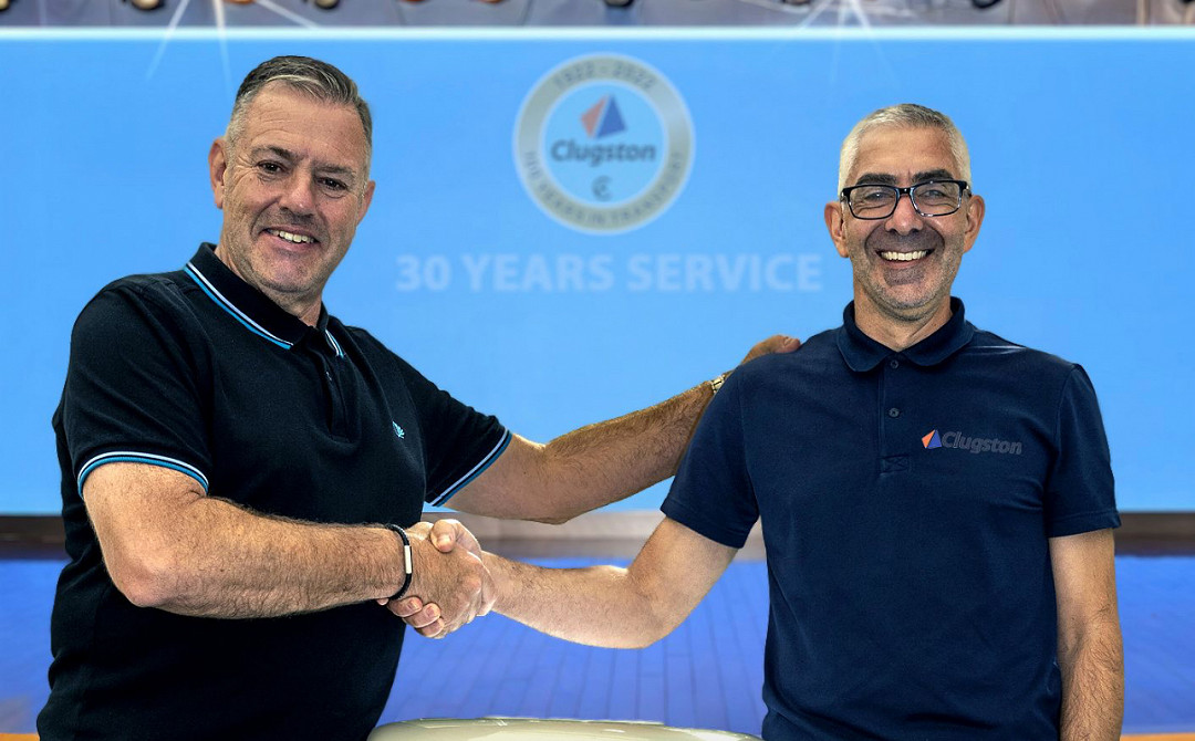 Paul Heeley, 30 years service