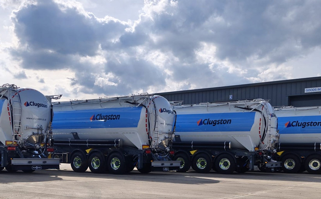 4 New Silos Delivered to Clugston Distribution Services Ltd